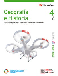 VICENS VIVES, GEOGRAFIA E HISTORIA 4 GH (COMUNIDAD EN RED)