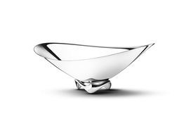 Georg Jensen Centro Diámetro 42 cm Acero Inoxidable Acabado Pulido