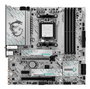 MSI 911-7E66-001 Placa Base B850M GAMING PLUS WiFi ATX, Socket AM5, DDR5, Wi-Fi 6E, Blanco/Negro