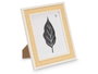 Giftdecor Portafotos Natural Cuerda 20 x 25 cm Blanco y Natural Madera (MDF) (Set de 12)