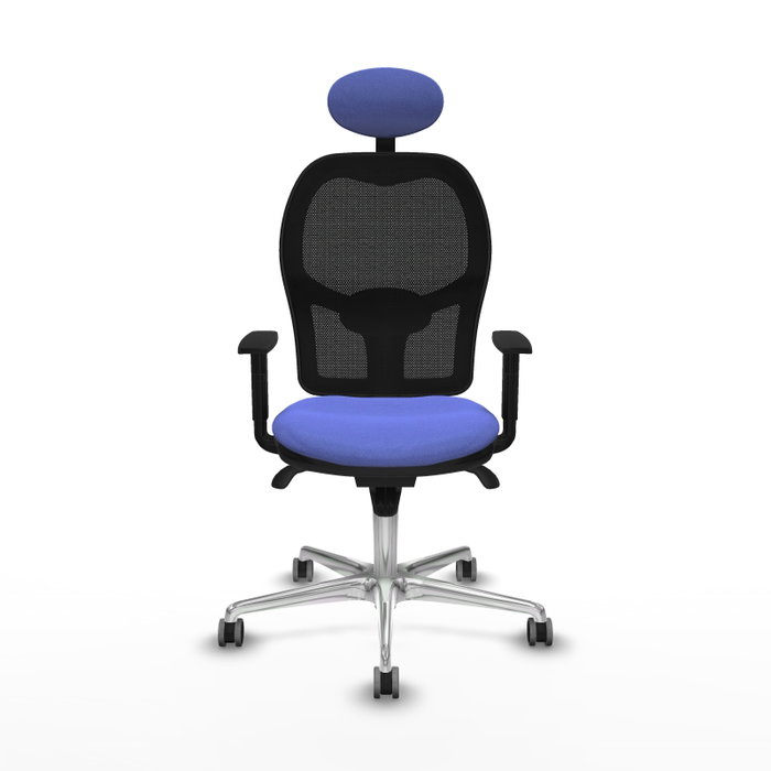 PIQUERAS Y CRESPO Silla de oficina Jorquera Azul claro y Negro PIQUERAS Y CRESPO Silla de oficina Jorquera Azul claro y Negro