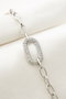 Heliophilia Silver Pulsera CBL9343 Metal con Circonitas Color Plata 20 cm