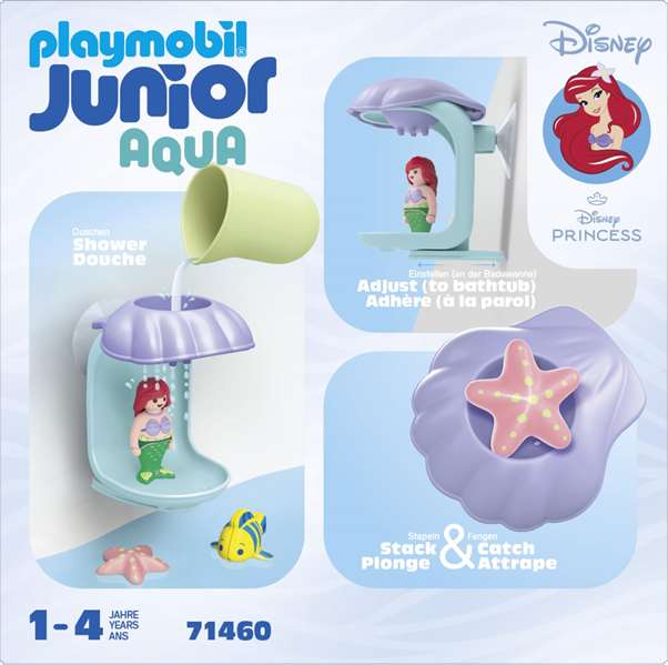 Playmobil Lluvia de Conchas de Ariel Junior & Disney