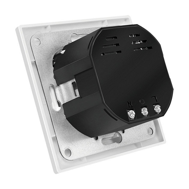 LogiLink Toma de corriente empotrada con 1x CEE 7/3, 1x USB-A y 1x USB-C
