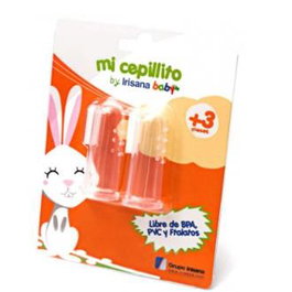 IRISANA Mi Cepillo Ir01.Baby - Cepillo de Silicona Médica para Encías y Primeros Dientes del Bebé (a partir de 3 meses)