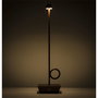 Broggi Design Lampada Bugia corten recargable marrón