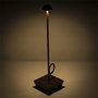 Broggi Design Lampada Bugia corten recargable marrón