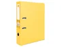 Liderpapel Archivador de Palanca Folio Documenta Rado Lomo 75mm Amarillo con Compresor Metálico