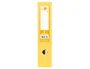 Liderpapel Archivador de palanca forrado PVC Amarillo 75mm Folio