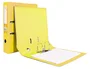 Liderpapel Archivador de palanca forrado PVC Amarillo 75mm Folio