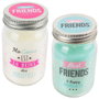 The Concept Factory Tarro con Vela Best Friends