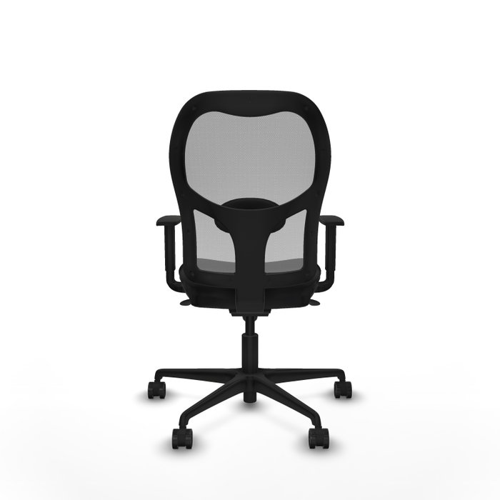PIQUERAS Y CRESPO Silla de oficina Jorquera con mecanismo Sincro, negro y gris PIQUERAS Y CRESPO Silla de oficina Jorquera con mecanismo Sincro, negro y gris