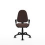 PIQUERAS Y CRESPO Silla de oficina Algarra Marrón oscuro