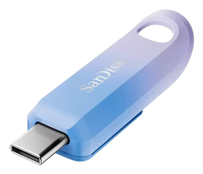 SanDisk Creator Unidad Flash USB 1 TB USB Tipo C 3.2 Gen 1 (400 MB/s) Sin Tapa - Azul, Lila