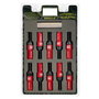 OMP Speed Juego de 20 Tornillos con Protector de Aluminio Rojo M14x1.25