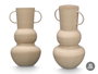 Giftdecor Jarron Bola 30 cm Marrón Claro Metal (Hierro) (Set de 6)