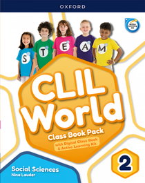 OXFORD UNIVERSITY PRESS, SOCIAL SCIENCE 2 COURSEBOOK. CLIL WORLD 2023