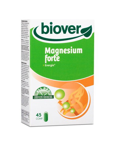 BIOVER MAGNESIUM forte 45 comprimidos BIOVER MAGNESIUM forte 45 comprimidos