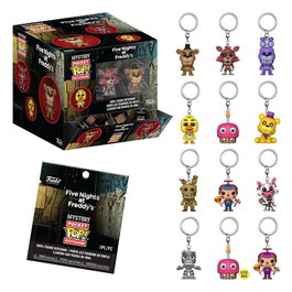 Funko Five Nights at Freddy's Pocket POP! Vinyl Classic Expositor de 12 Llaveros
