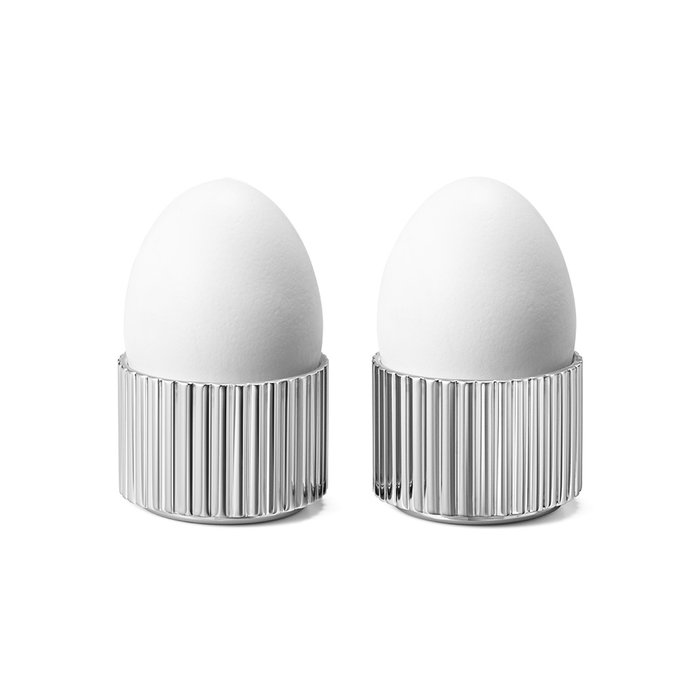 Georg Jensen Juego 2 Hueveras Bernadotte