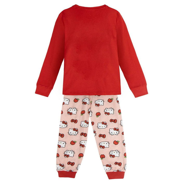 Cerdá Pijama Largo Single Jersey Hello Kitty Rojo 10 Años Cerdá Pijama Largo Single Jersey Hello Kitty Rojo 10 Años
