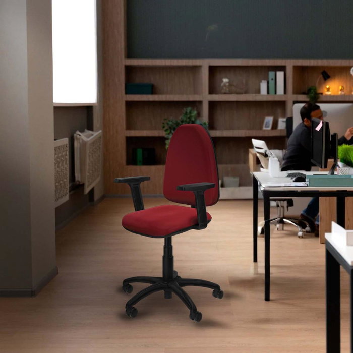 PIQUERAS Y CRESPO Silla de oficina Aýna Turquesa con Brazos 2D PIQUERAS Y CRESPO Silla de oficina Aýna Turquesa con Brazos 2D