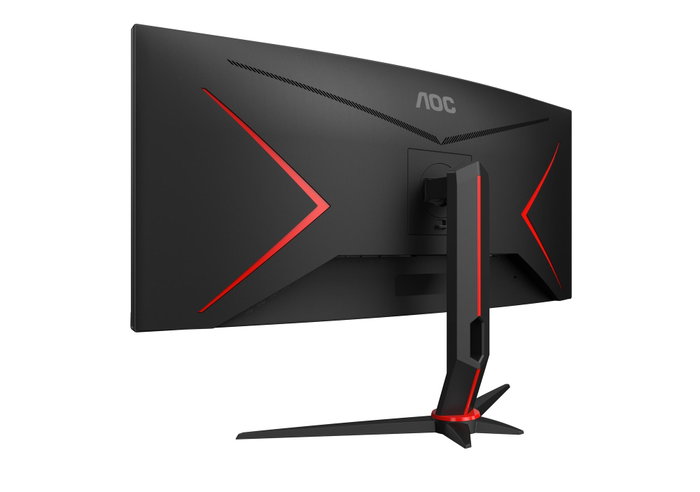 AOC Monitor Gaming Ultrapanorámico Curvo CU34G2XP/BK 34 de 180Hz WQHD VA Black, Red AOC Monitor Gaming Ultrapanorámico Curvo CU34G2XP/BK 34 de 180Hz WQHD VA Black, Red