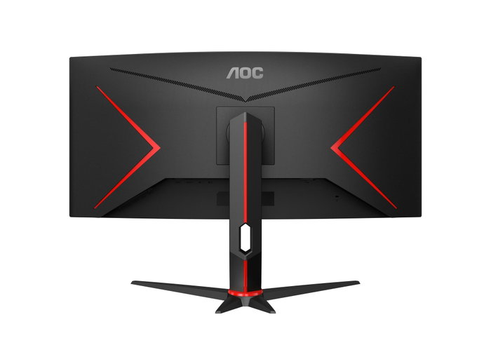 AOC Monitor Gaming Ultrapanorámico Curvo CU34G2XP/BK 34 de 180Hz WQHD VA Black, Red AOC Monitor Gaming Ultrapanorámico Curvo CU34G2XP/BK 34 de 180Hz WQHD VA Black, Red