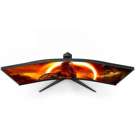 AOC Monitor Gaming Ultrapanorámico Curvo CU34G2XP/BK, 34", WQHD (3440x1440), VA, 180Hz, 1ms, DisplayHDR 400, Altavoces, Negro