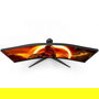 AOC Monitor Gaming Ultrapanorámico Curvo CU34G2XP/BK, 34", WQHD (3440x1440), VA, 180Hz, 1ms, DisplayHDR 400, Altavoces, Negro