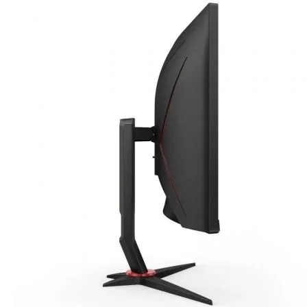 AOC Monitor Gaming Ultrapanorámico Curvo CU34G2XP/BK, 34", WQHD (3440x1440), VA, 180Hz, 1ms, DisplayHDR 400, Altavoces, Negro