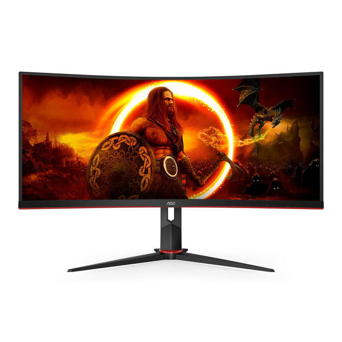 AOC CU34G2XP/BK Monitor Gaming Curvo 34 pulg WQHD 180Hz VA AOC CU34G2XP/BK Monitor Gaming Curvo 34 pulg WQHD 180Hz VA