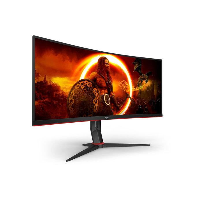 AOC CU34G2XP/BK Monitor Gaming Curvo 34 pulg WQHD 180Hz VA AOC CU34G2XP/BK Monitor Gaming Curvo 34 pulg WQHD 180Hz VA