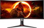 AOC CU34G2XP/BK Monitor Gaming Curvo 34 pulg WQHD 180Hz VA
