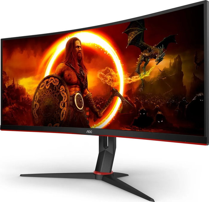 AOC CU34G2XP/BK Monitor Gaming Curvo 34 pulg WQHD 180Hz VA AOC CU34G2XP/BK Monitor Gaming Curvo 34 pulg WQHD 180Hz VA