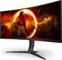 AOC CU34G2XP/BK Monitor Gaming Curvo 34 pulg WQHD 180Hz VA