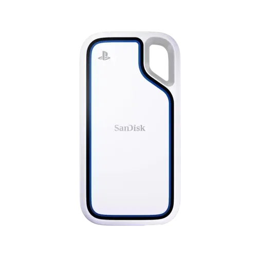 SanDisk SDSSDE62P-2T00-G25 SSD Externo 2 TB USB Tipo C 3.2 Gen 2 Blanco