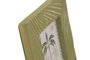 DKD Home Decor Marco de fotos de cemento 10x15 Verde Tropical Palm