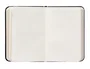 Antartik Cuaderno A7 Tapa Dura Negro Hojas Lisas 80 Hojas 80gr FSC con Gomilla Bolsillo Marcapáginas