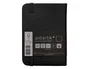 Antartik Cuaderno A7 Tapa Dura Negro Hojas Lisas 80 Hojas 80gr FSC con Gomilla Bolsillo Marcapáginas