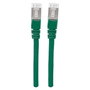 Intellinet Cable de Red Patch RJ45 Cat6 S/FTP 5 m, Cobre LSZH, Blindaje y Contactos Chapados en Oro, Color Verde