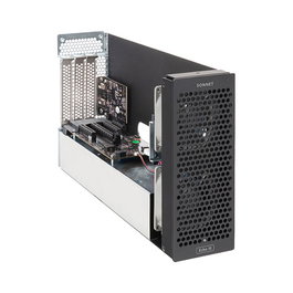 Sonnet DuoModo Echo III Module: Módulo de expansión de 3 slots Thunderbolt a PCIe con fuente de alimentación de 400W, color negro