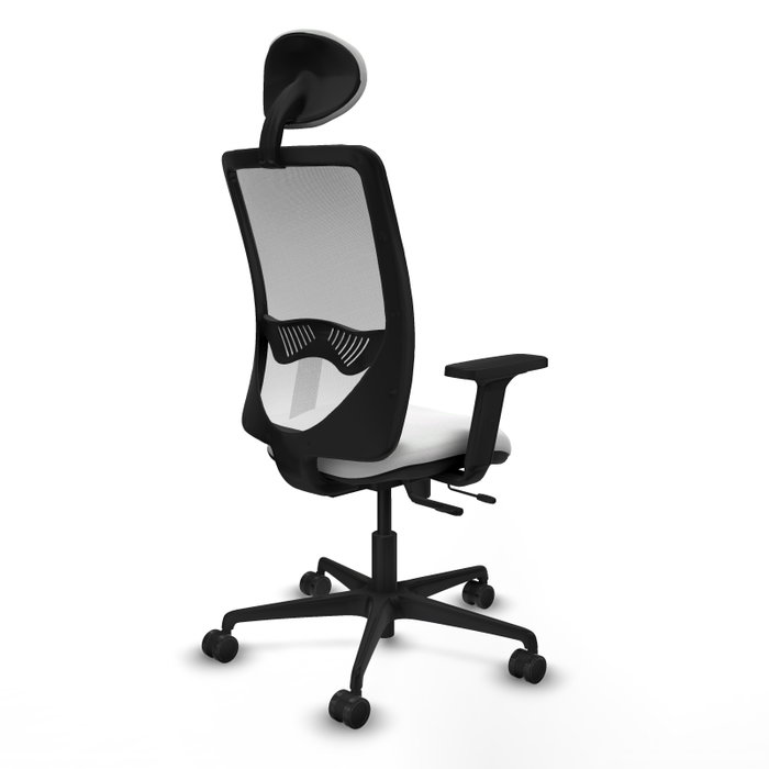 PIQUERAS Y CRESPO Silla de oficina Zulema Blanca con Mecanismo Sincro/Traslack PIQUERAS Y CRESPO Silla de oficina Zulema Blanca con Mecanismo Sincro/Traslack
