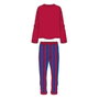Cerdá Pijama Largo Single Jersey FC Barcelona Beige