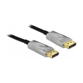 DeLOCK Cable Óptico Activo DisplayPort 1.4 8K 50 m