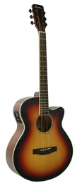 Guitarra Acústica Daytona Mini Jumbo Sombreada