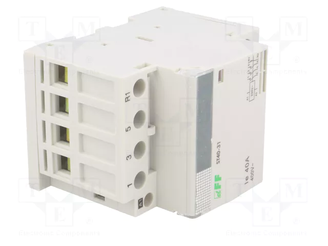 F&F ST40-31 Contactor 4-polar de instalación 40A 230VAC