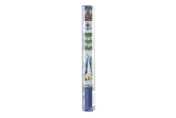 DKD Home Decor Set de 20 Varillas de Incienso Virgen Milagrosa Azul
