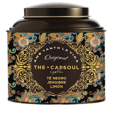 The Capsoul Té Granel Negro, Jengibre & Limón 100 g The Capsoul Té Granel Negro, Jengibre & Limón 100 g
