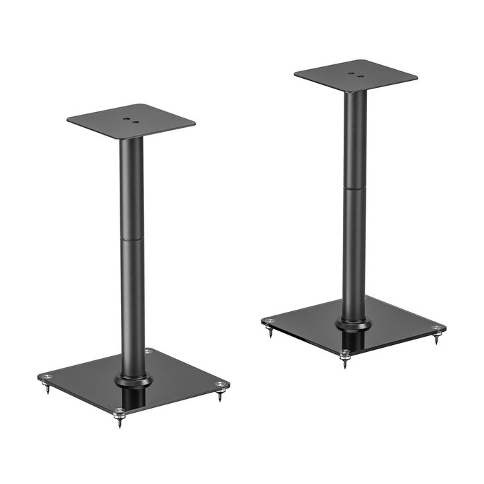 Aisens Soporte Universal de Suelo para Altavoces SPK10U-431, Negro